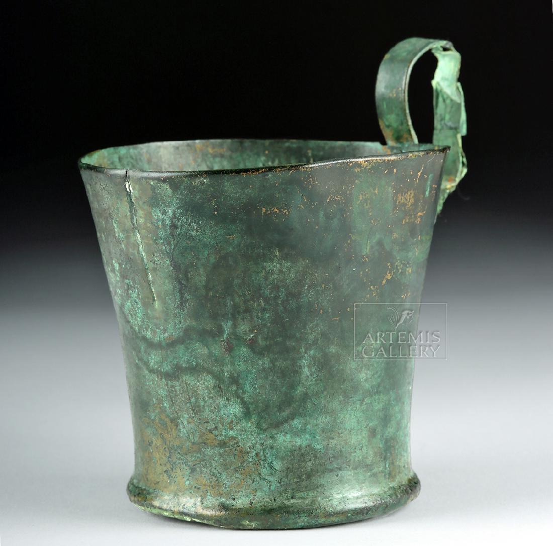 Roman Bronze Cup with Handle (1 of 6)