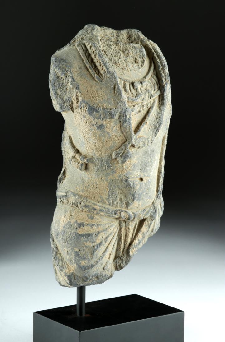 Gandharan Schist Torso of a Prince (1 of 4)