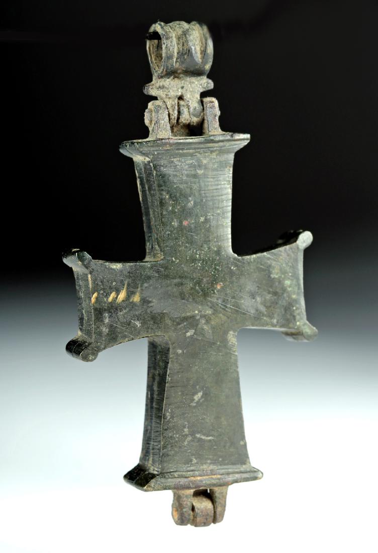 Byzantine Bronze Reliquary Cross (1 of 3)