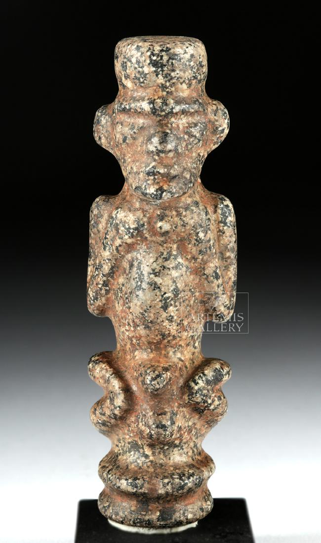 Authentic Taino Stone Zemi Figural Amulet (1 of 5)