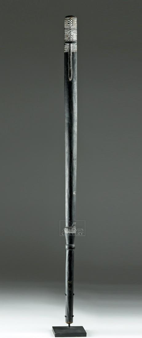 20th C. Solomon Islands Malaita Wood Headhunter's Club (1 of 6)