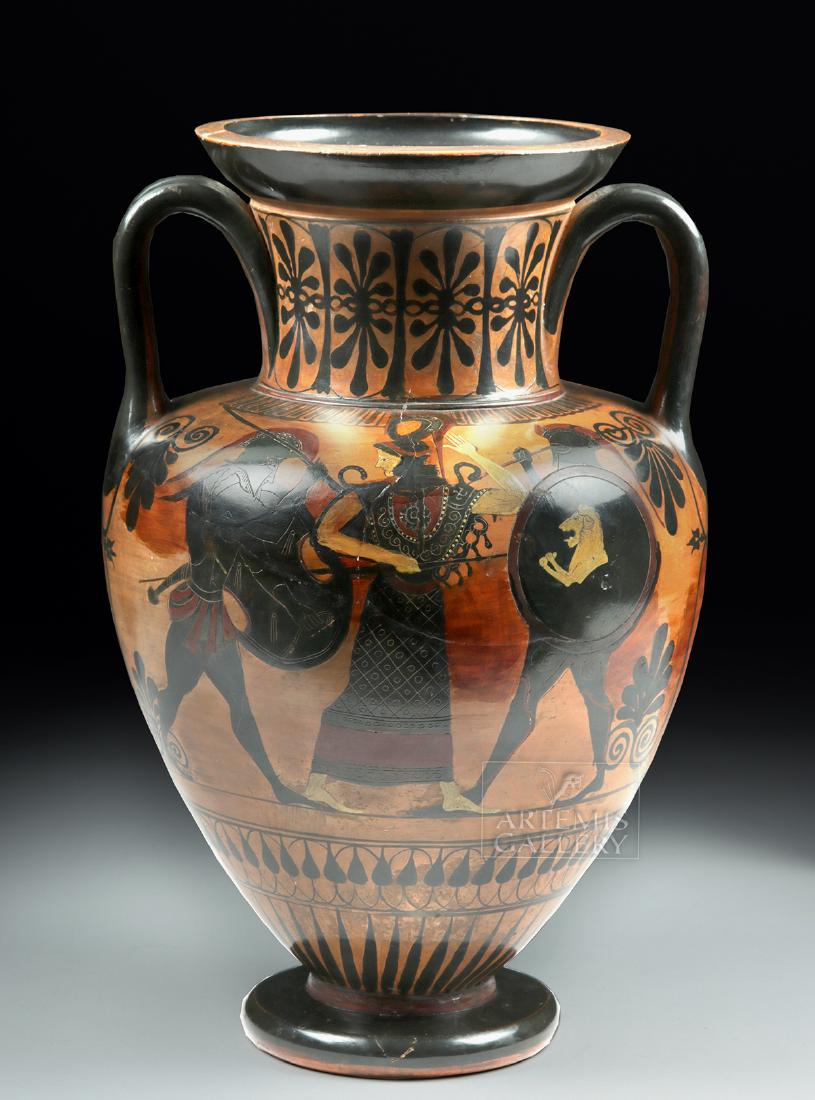 Greek Attic Amphora - Athena, Ajax, Achilles, Herakles (1 of 8)