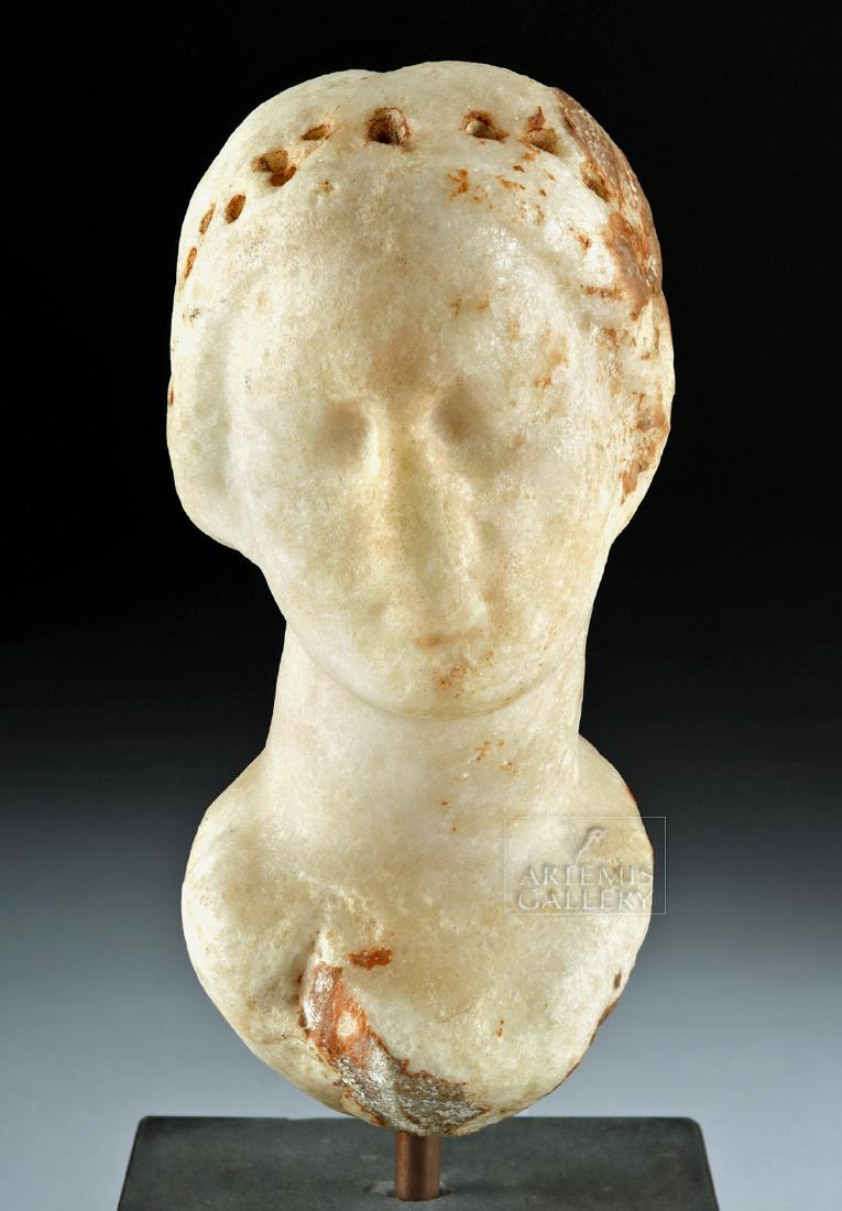 Greek Hellenistic Marble Bust of Aphrodite (1 of 4)