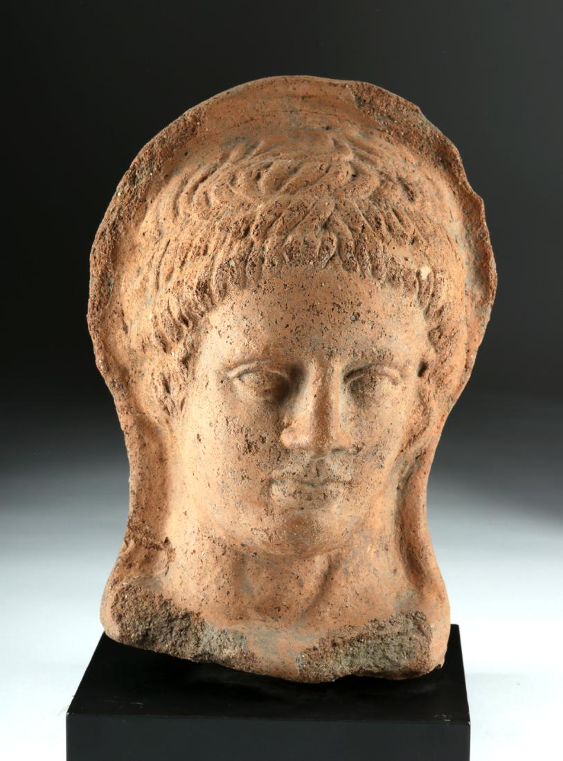 Etruscan Terracotta Head of a Woman (1 of 4)