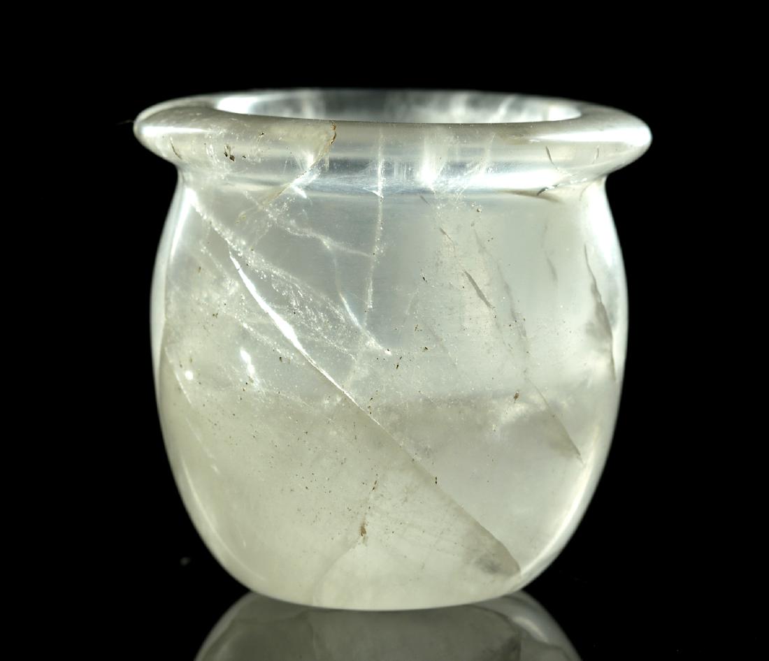 Rare / Fine Bactrian Rock Crystal Cup (1 of 6)