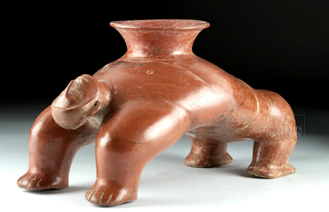 Superb Colima Redware Pottery Acrobat Vessel (1 of 5)