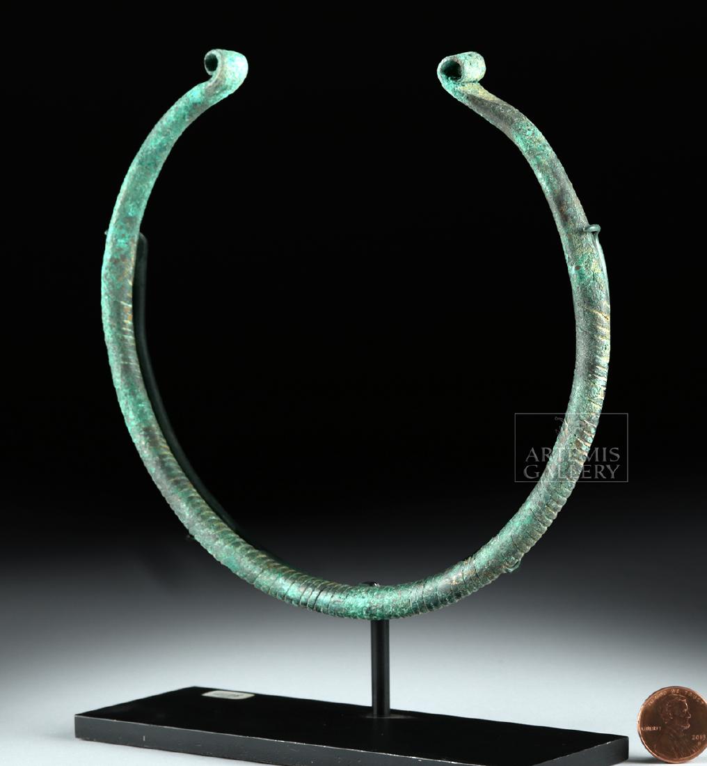 Greek Thracian Bronze Neck Torc (1 of 4)