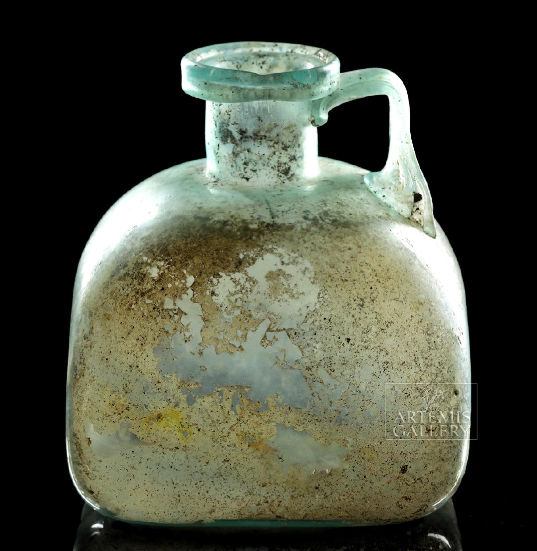 Roman Glass Bottle - Squat Form (1 of 4)