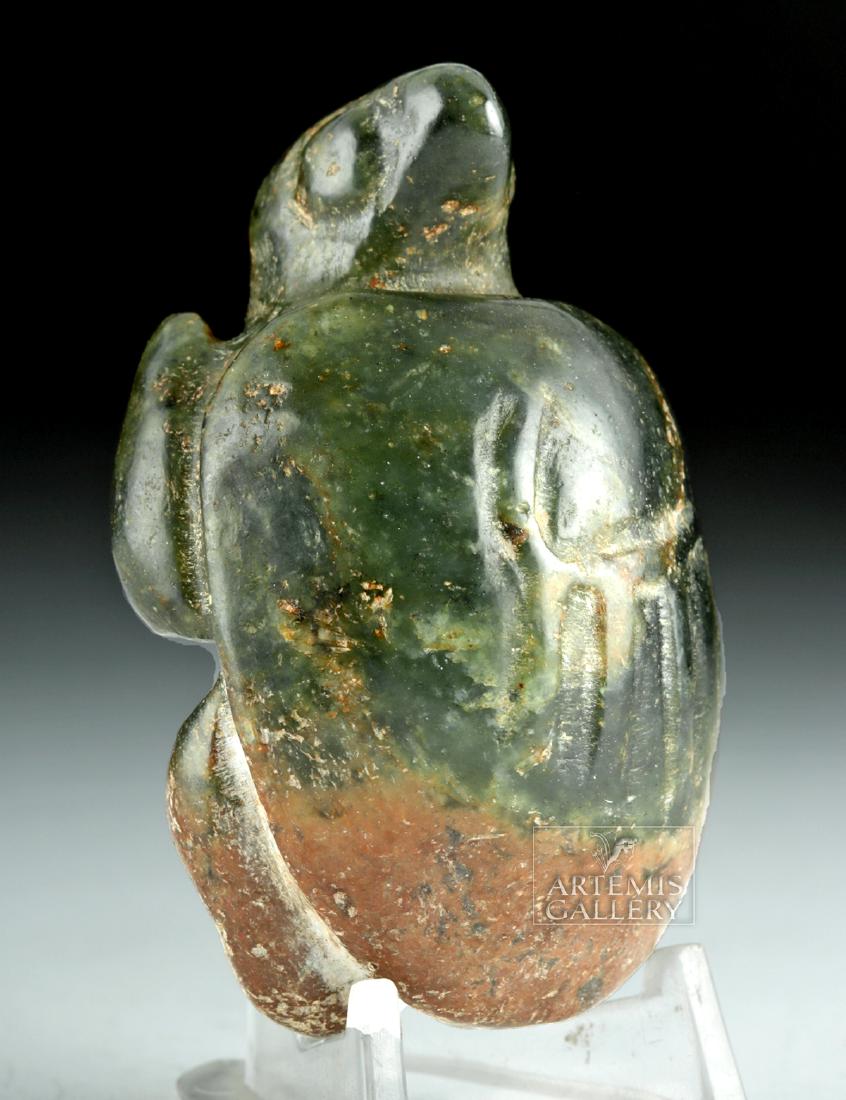 Chinese Hongshan Jade Pendant - Turtle Form (1 of 6)