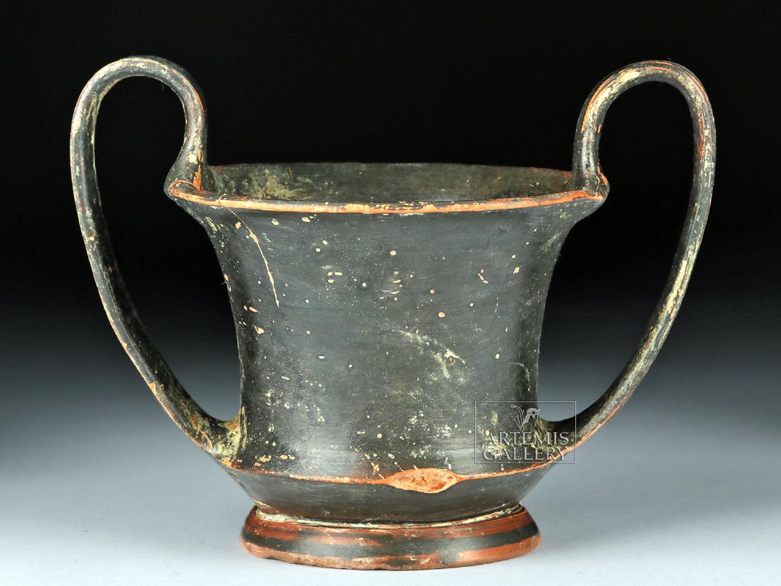 Greek Boeotian Blackware Kantharos (1 of 7)