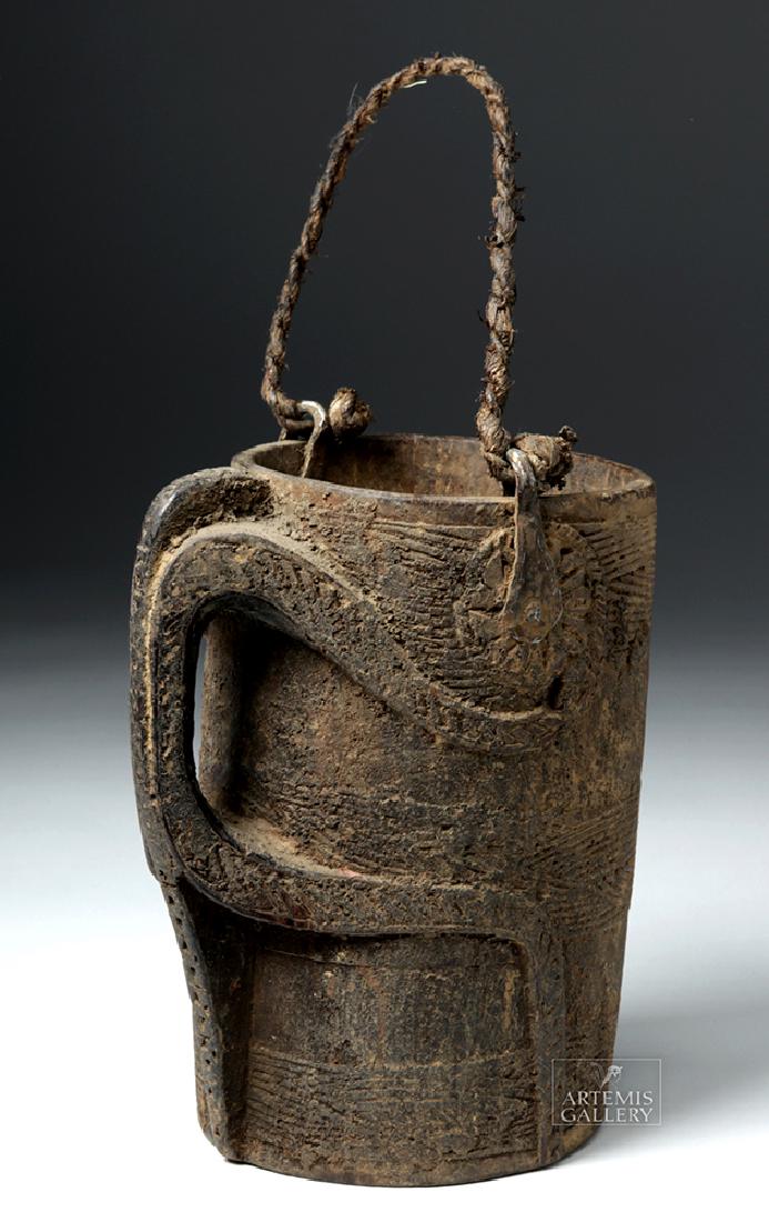 Huge Early 20th C Tibetan Yak Milk Jug (1 of 6)