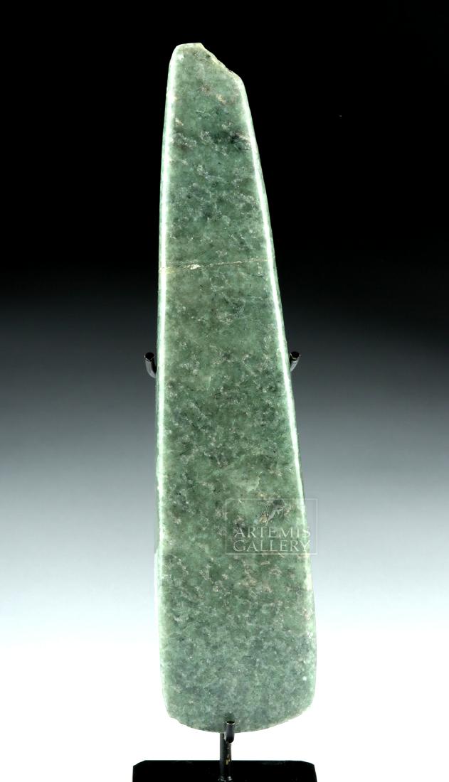 Olmec Greenstone Celt / Hand Axe (1 of 4)