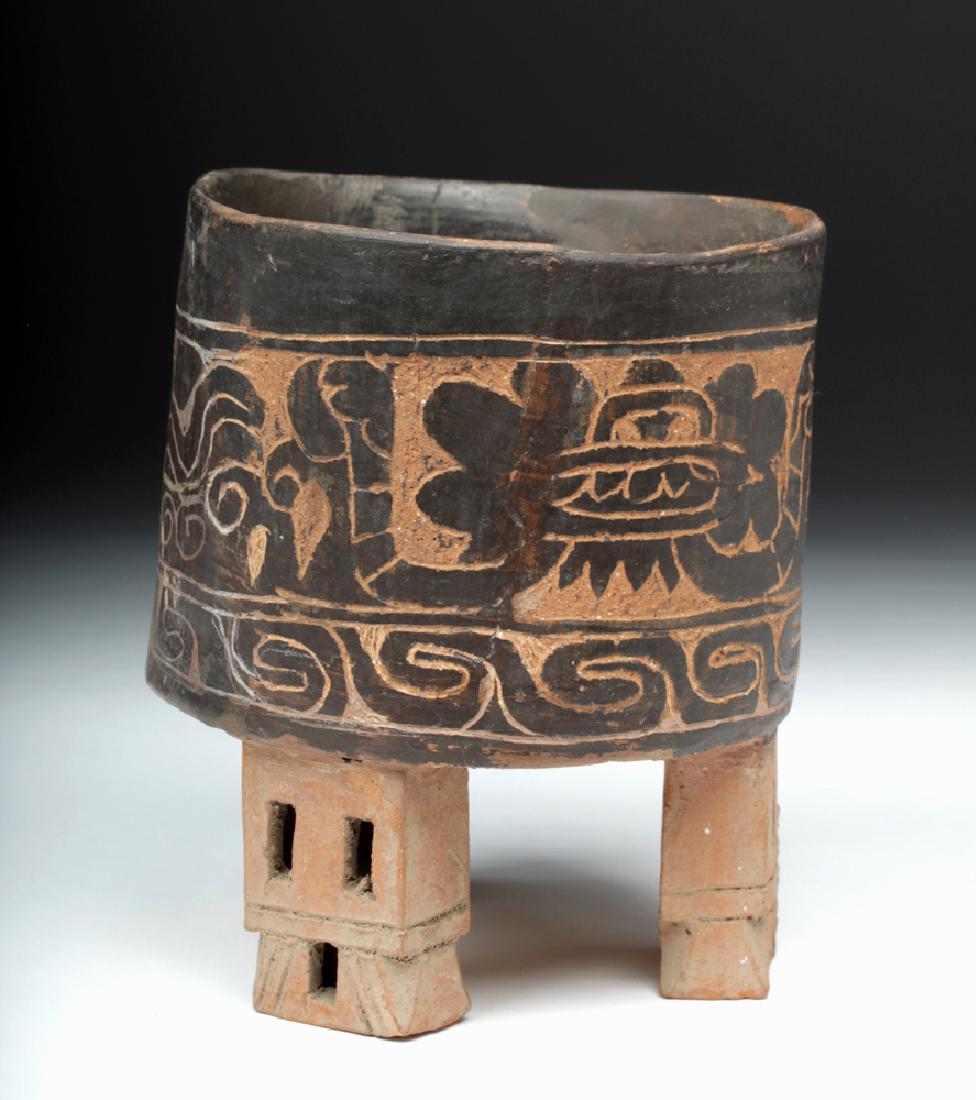 Teotihuacan Tripod Cylinder Vessel, ex-Stendahl (1 of 6)