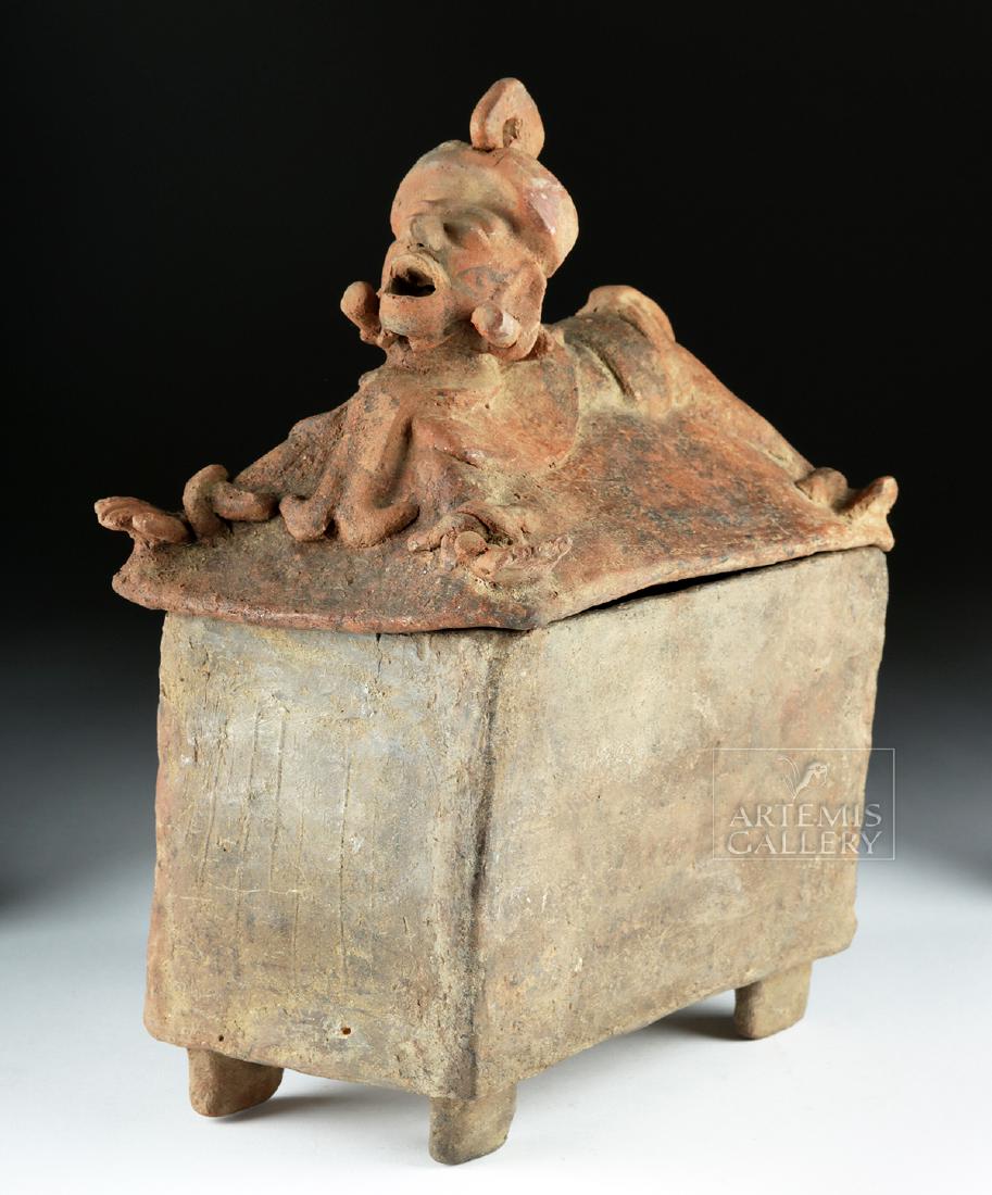 Mayan Lidded Cache Box, ex-Bonhams, ex-Christie's (1 of 6)