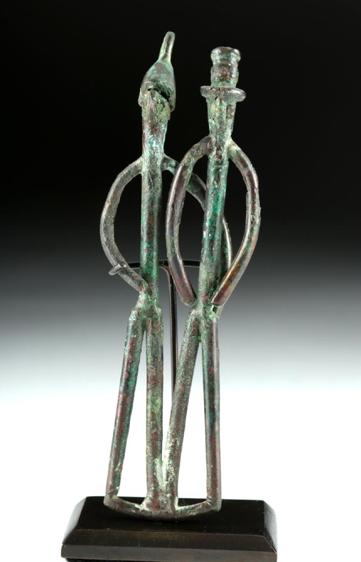 Anatolian Bronze Couple Embracing (1 of 4)