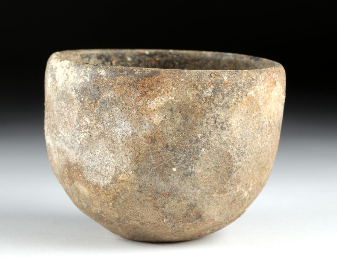 Sassanian Glass Wheel Cut Bowl (1 of 6)