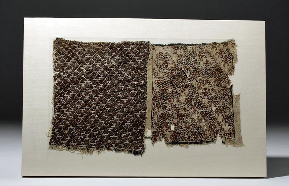Chimu Polychrome Textile Panel / Coca Bag (1 of 4)