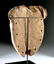 Huge Egyptian Late Period Wood & Gesso Sarcophagus Mask - 4