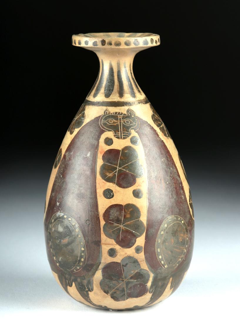 Italo-Corinthian Pottery Alabastron w/ Panthers - TL'd (1 of 6)