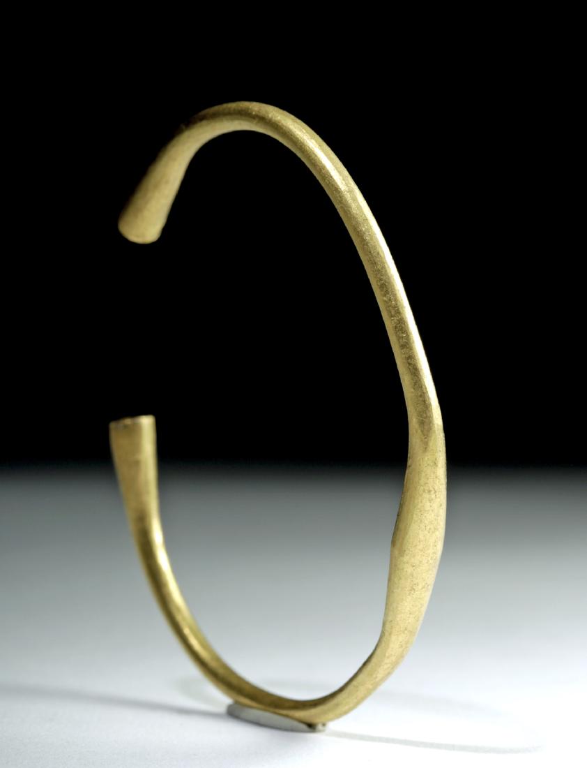 Iron Age Celtic 21K+ Gold Torq Bracelet, 45.2 g (1 of 3)