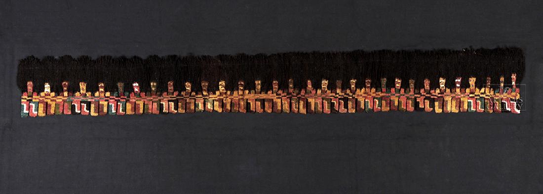 Proto-Nazca Textile w/ 31 Munecas (Doll Figures) - 47"L (1 of 5)