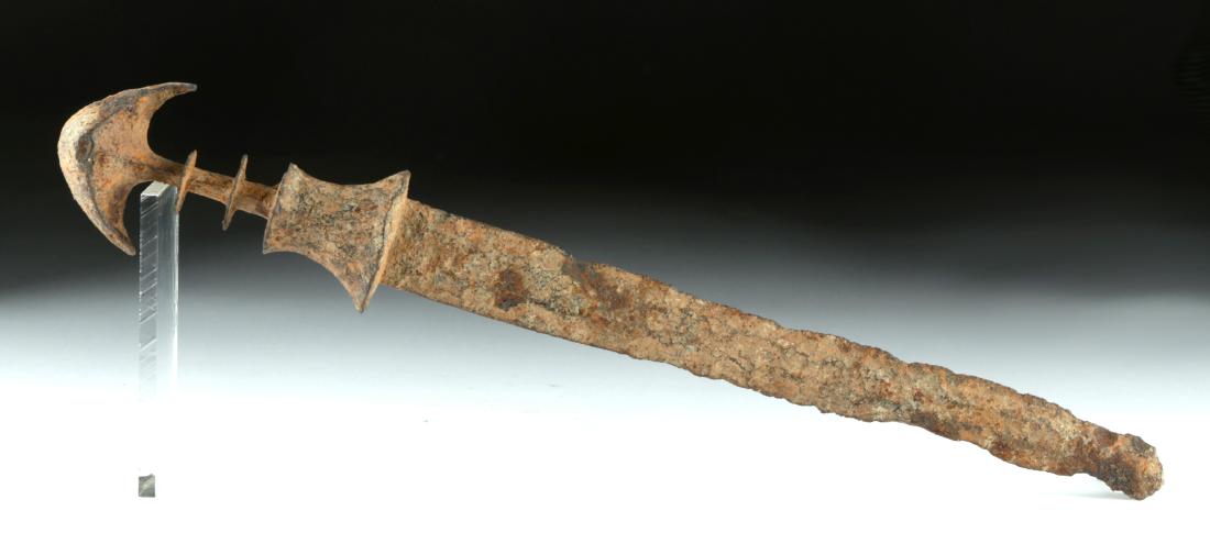Rare Luristan Iron Short Sword (1 of 4)