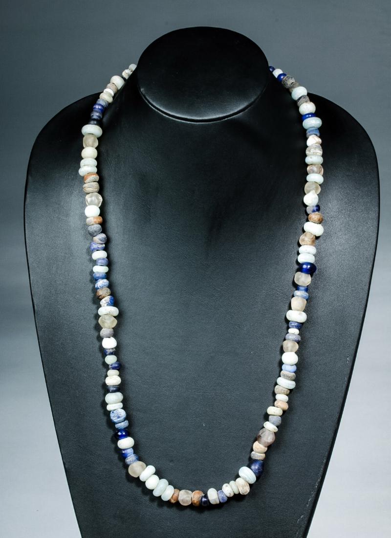 Necklace w/ Chinese Yuan / Ming Dynasty Glass Beads (1 of 4)