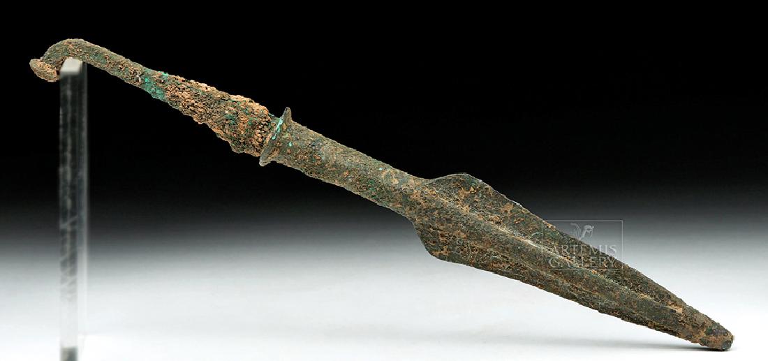 Fine Luristan / Marlik Bronze Spear Blade (1 of 5)