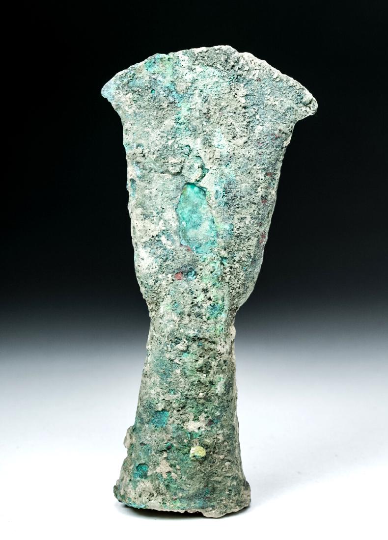 Ancient Chinese Neolithic Bronze Axe, ex-Piscopo (1 of 6)