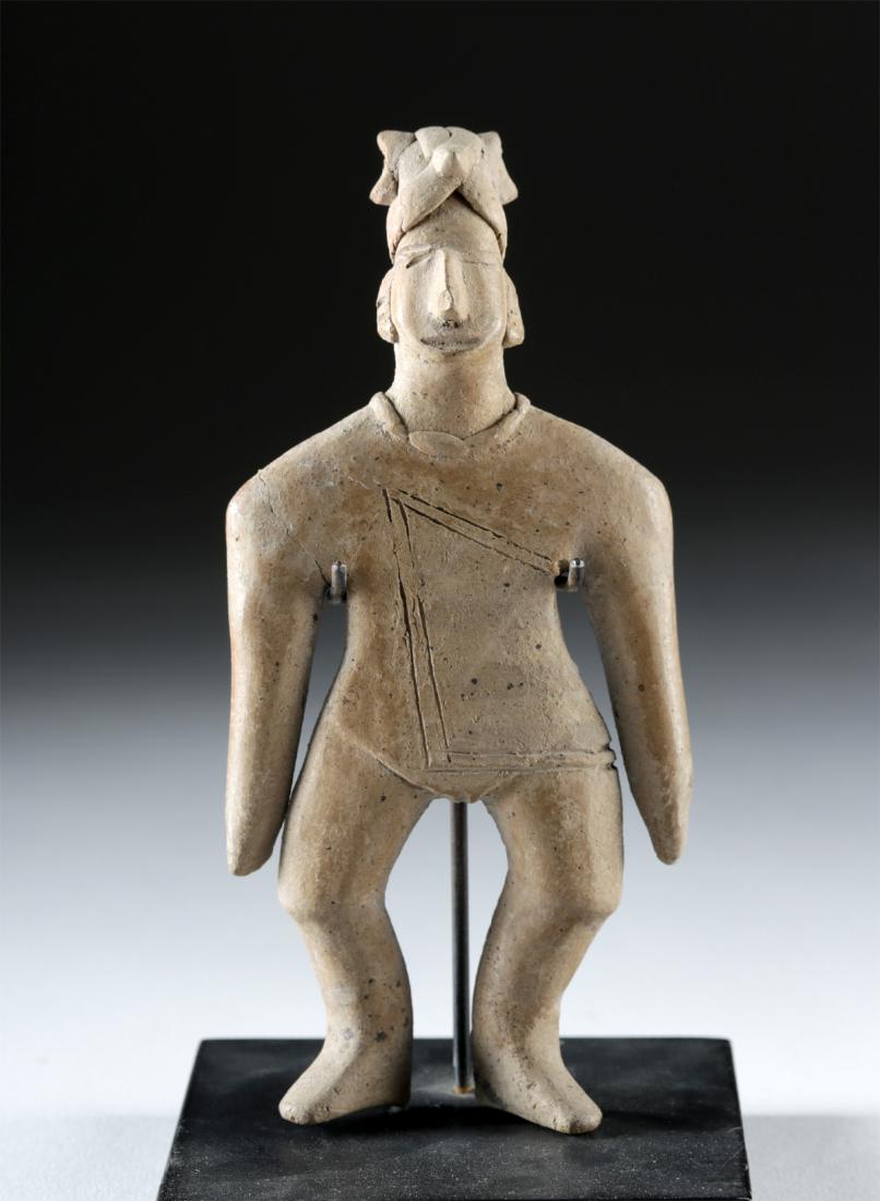 Colima Pottery Standing Gingerbread Warrior (1 of 4)