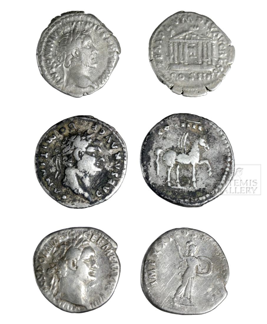 Lot of 3 Roman Imperial Silver Denarii (1 of 3)