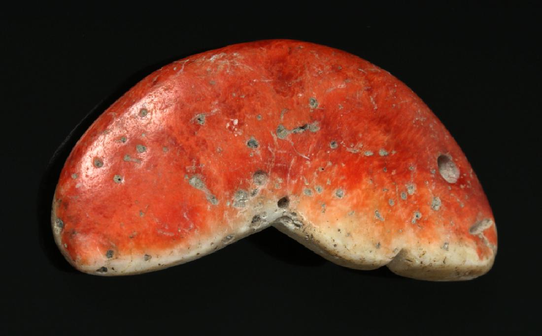 Nazca Spondylus Shell Pendant - Fish Form (1 of 4)