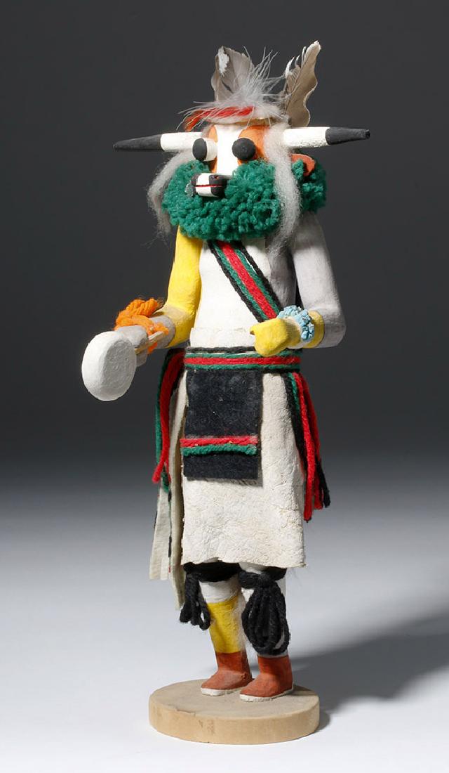 20th C. Zuni Cow Katsina by Ben Seciwa (1 of 7)