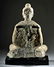 Gorgeous Gandharan Stucco Seated Buddha Shakyamuni - 4