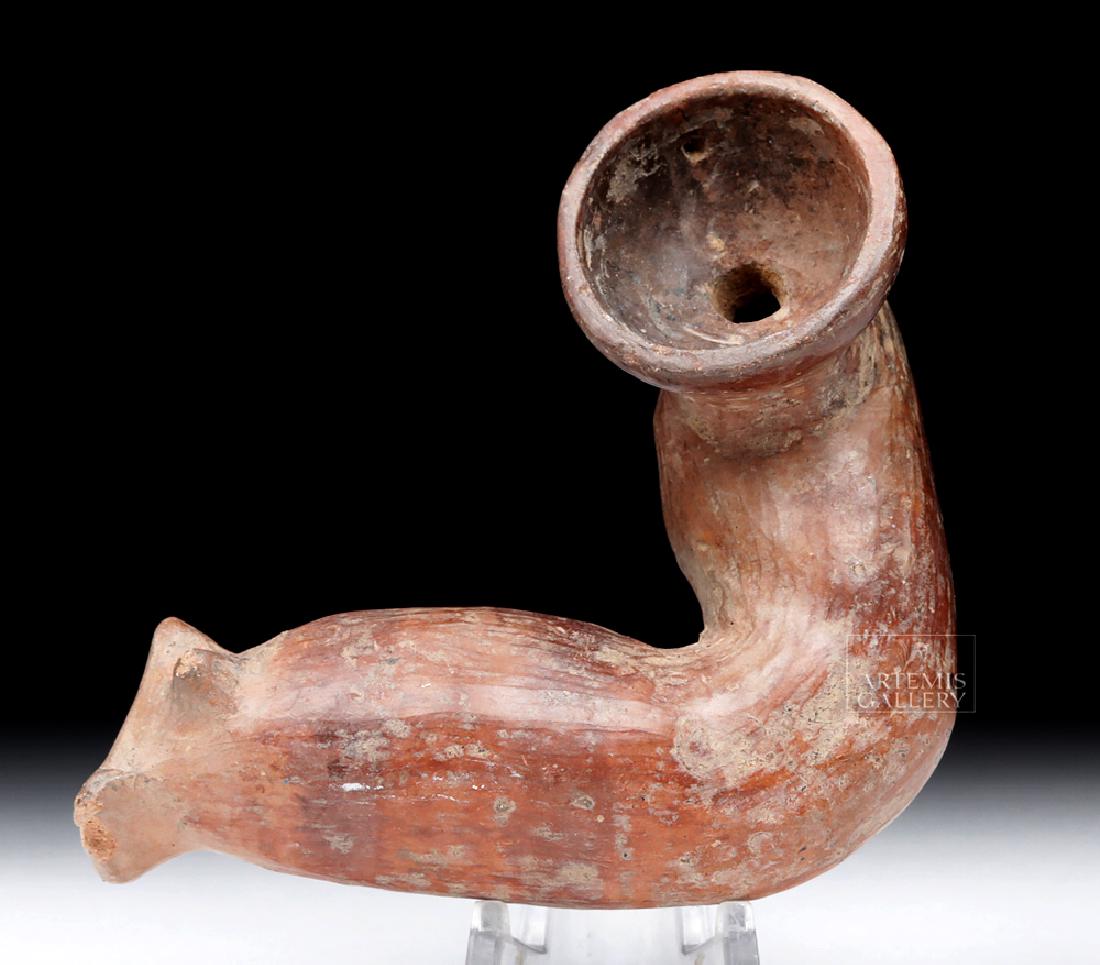 Rare Near Miniature Colima Pottery Leg Effigy Vessel (1 of 6)