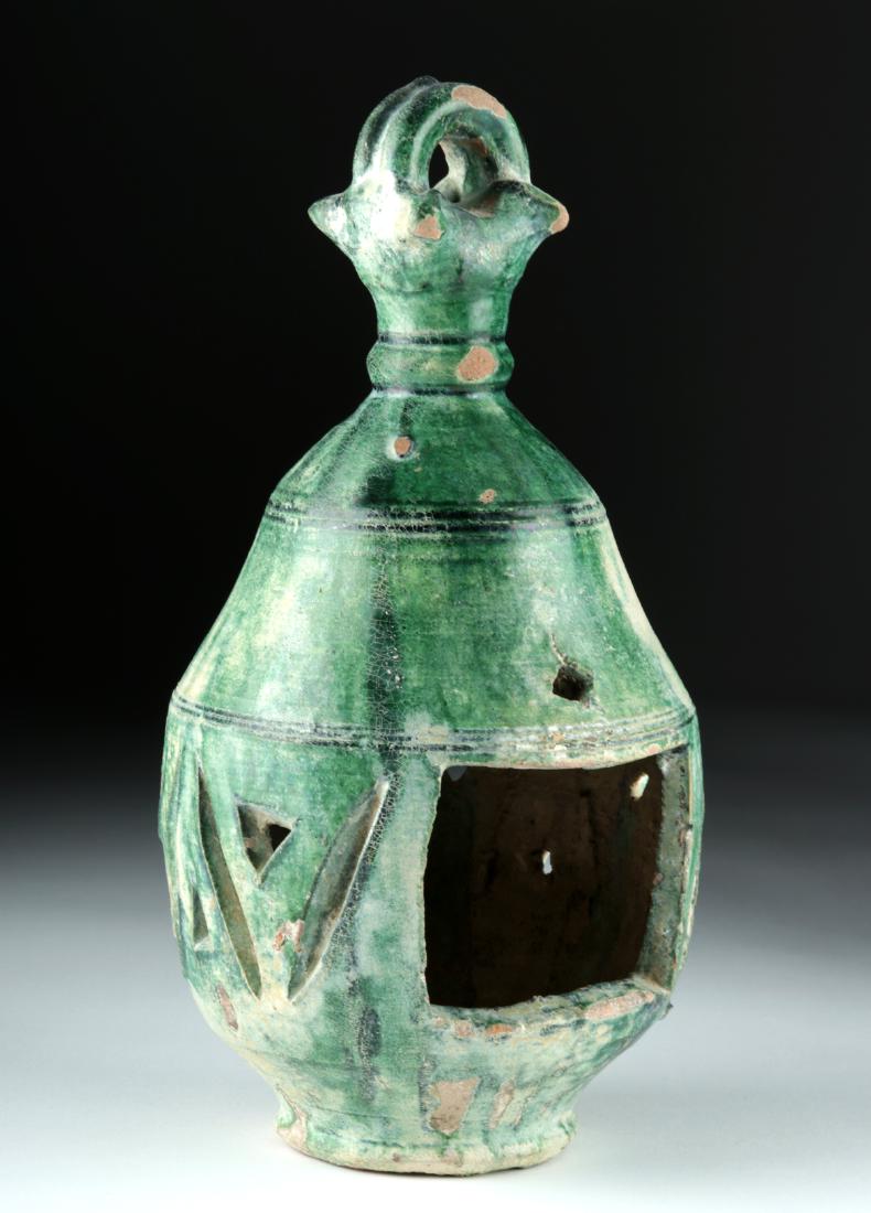 Chinese Han Dynasty Glazed Pottery Lantern (1 of 6)