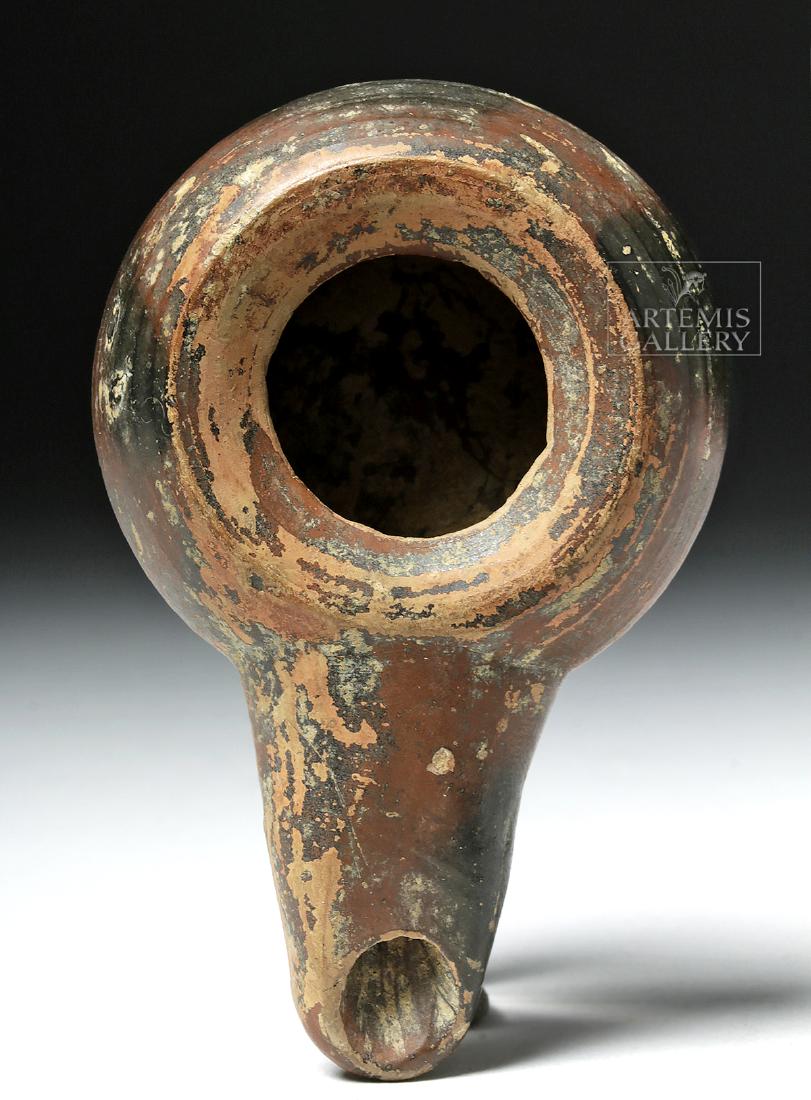 Greek Hellenistic Pottery Oil Lamp (1 of 4)