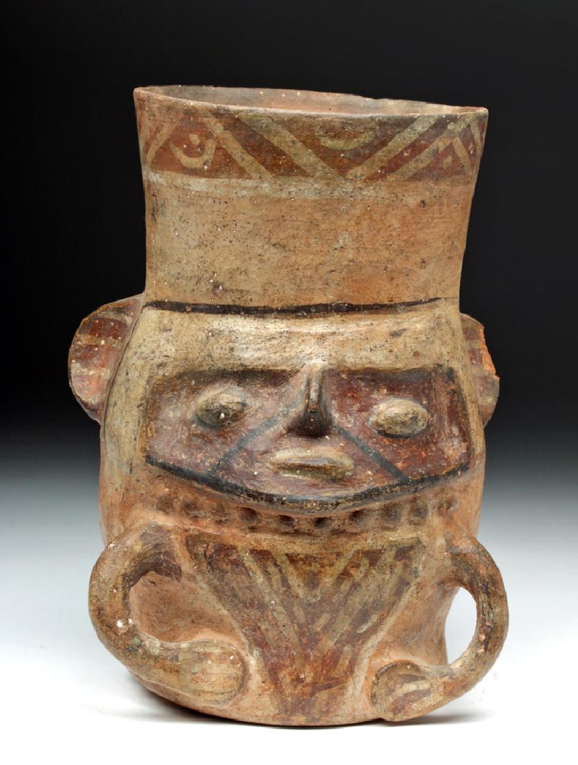 Chancay Polychrome  Figural Jar (1 of 7)