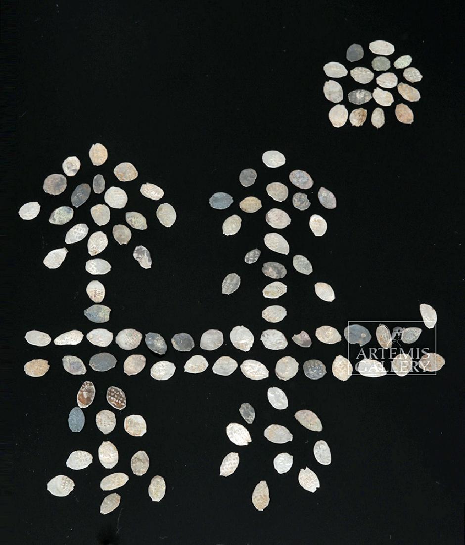 16th C. Russian Silver Coin Hoard - 107 coins - 45.3 g. (1 of 4)