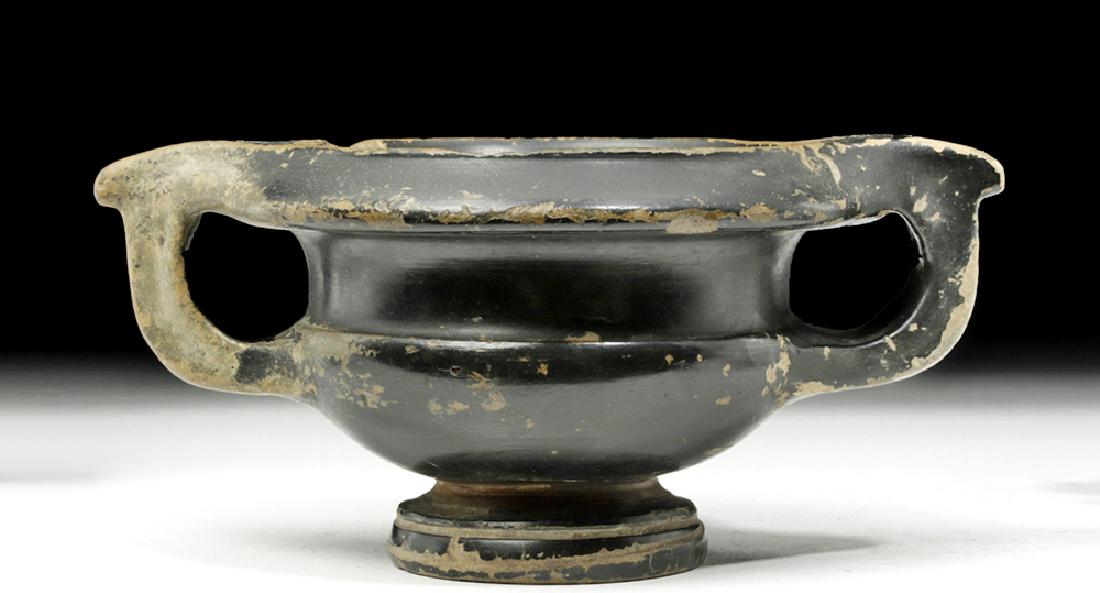 Hellenistic Greek Blackware Kantharos (1 of 7)