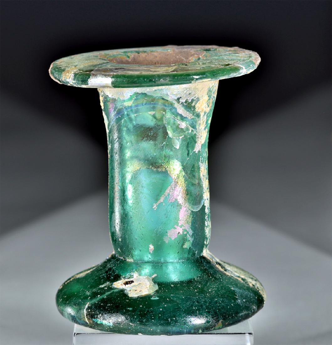 Roman Glass Jar - Gorgeous Color & Iridescence (1 of 6)