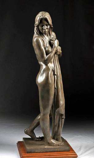 Bronze Nude Female "chaste" Karen Crain, 1/20