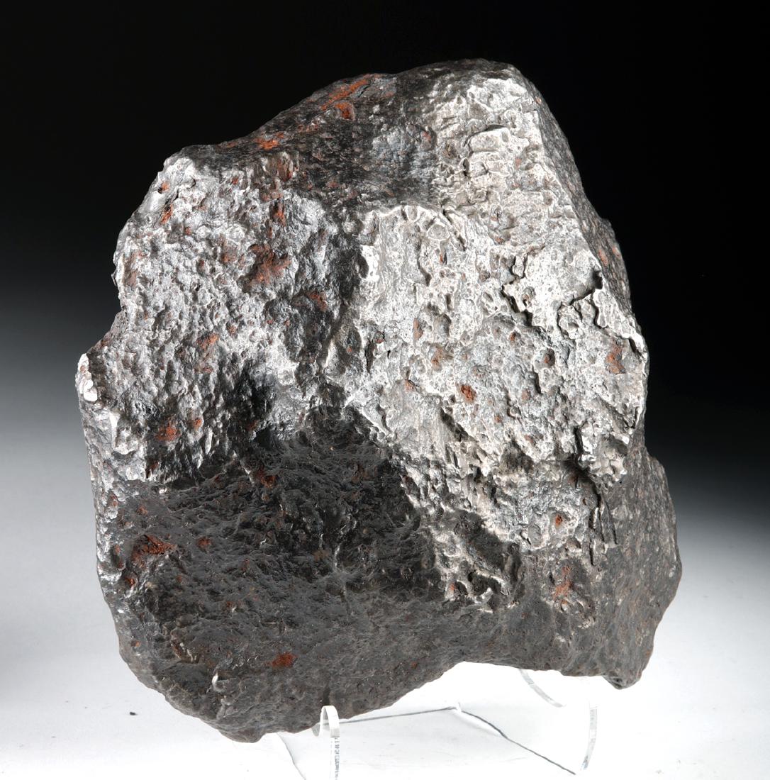 Large Campo De Cielo Natural Meteorite - 30+ Pounds!!: South America, Argentina, Campo del Cielo, ca. 4.5 billion years old. A large piece from the huge, extremely heavy, iron meteorite found at the famous Campo del Cielo (also Piguem Nonralta) site in Ar