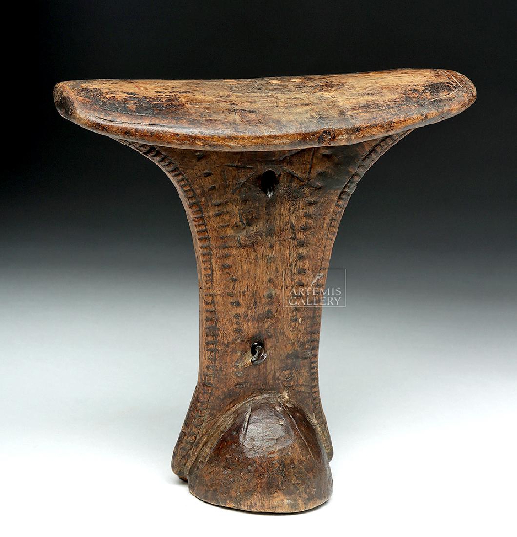 Early 20th C. Ethiopian Wooden Headrest (1 of 7)
