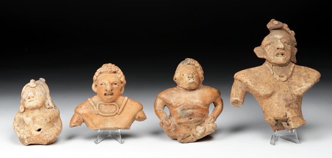 Quartet of Proto-Maya Ceramic Figures (1 of 5)