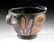 Rare Greek Attic Red Figure Glaux Skyphos w/ Owl - 3