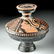 Greek Apulian Red Figure Lekanis w/ Lady of Fashion
