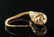 Greek Hellenistic Gold Wire Earring w/ Lion Head, 1.9 g - 3