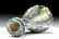 Roman Marbled Glass Flask w/ Great Iridescence - 5
