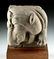 4th C. Indian Gupta Sandstone Carving - Lion Head
